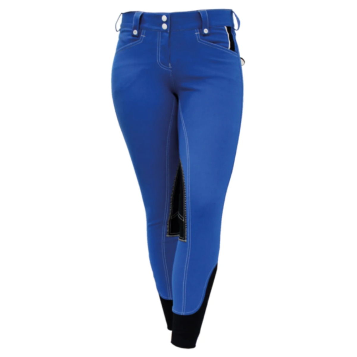 Horseware Adalie Ladies Knee Patch Breeches - Sky Blue