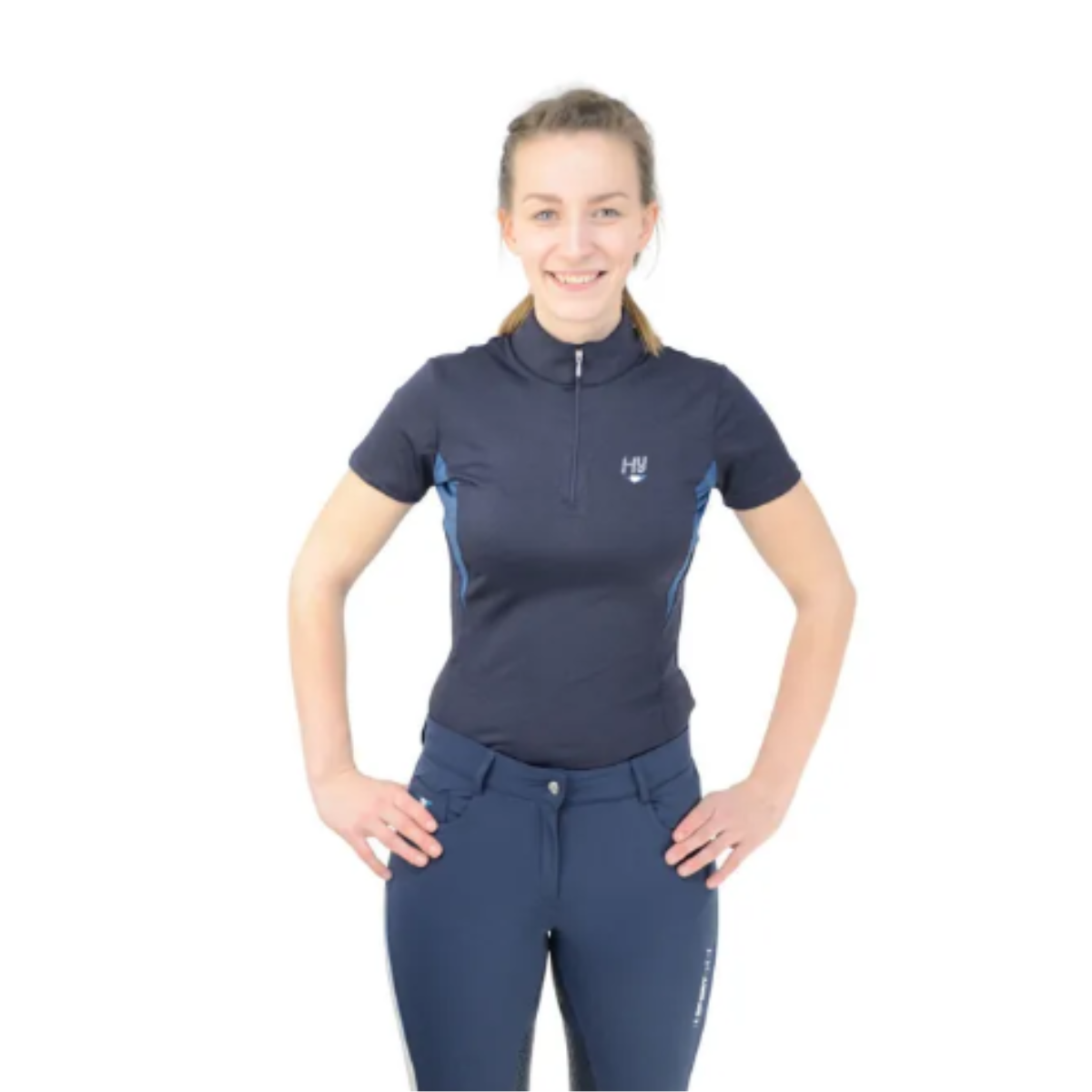 HyFASHION Sport Dynamic Sports Shirt - Navy/Petrol Blue