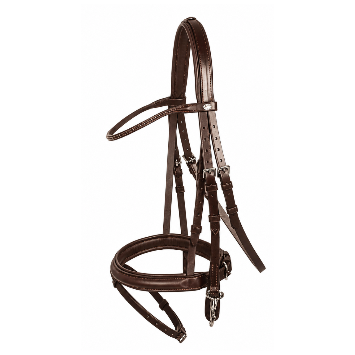 Mackey Classic Hunt Bridle - Brown