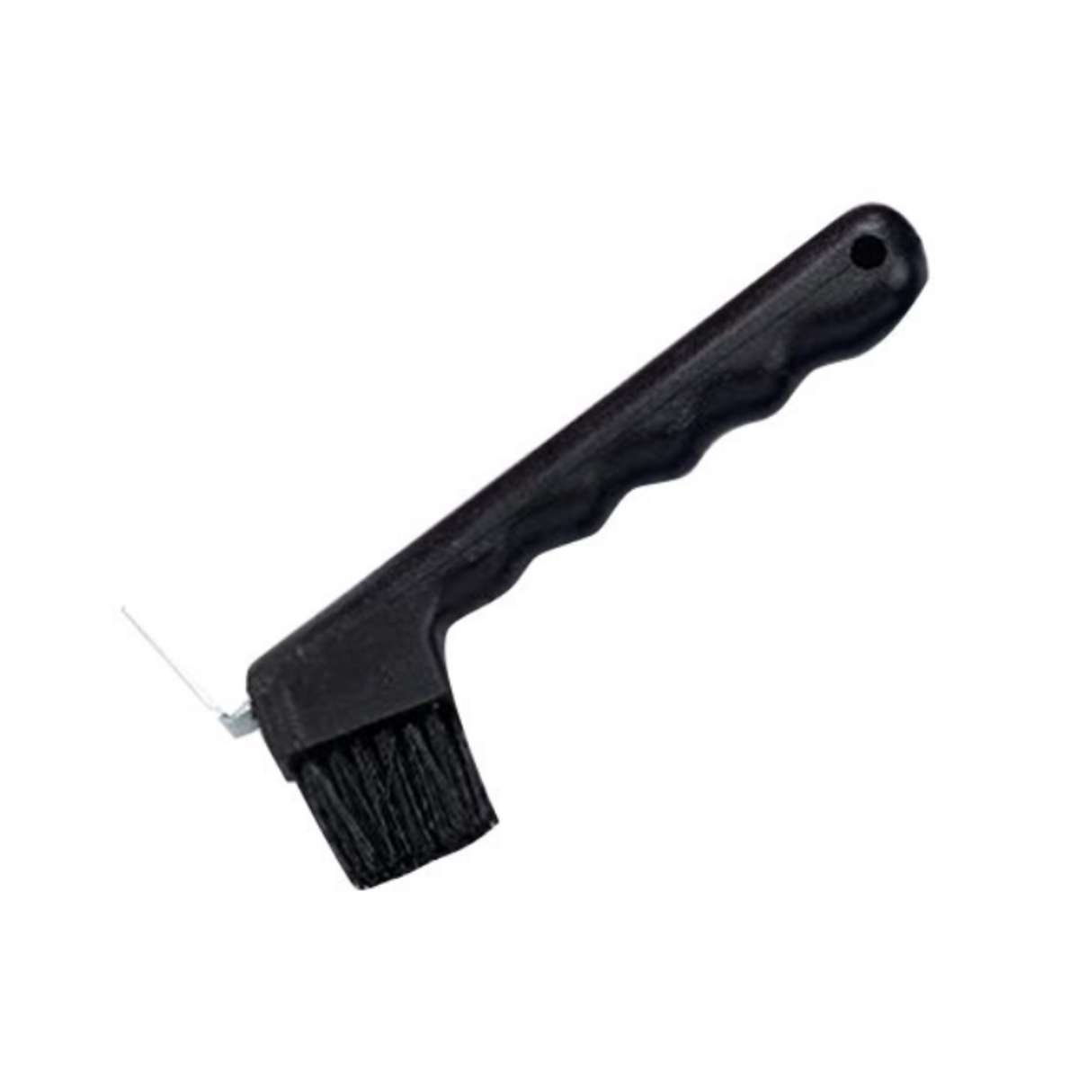 Hoof Pick & Brush - Black