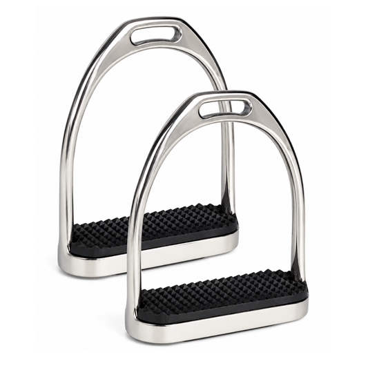 Elico Stainless Steel Fillis Stirrups Irons & Treads