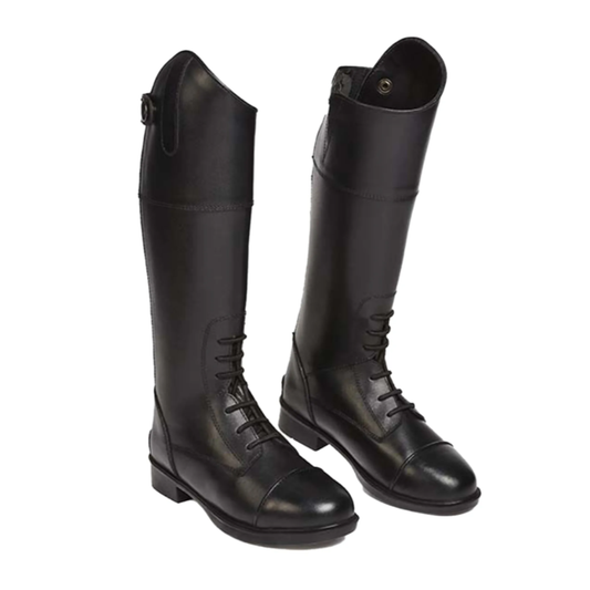 Elico Charlotte Junior Leather Riding Boots - Black