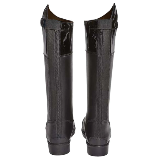 Elico Charlotte Junior Leather Riding Boots - Black