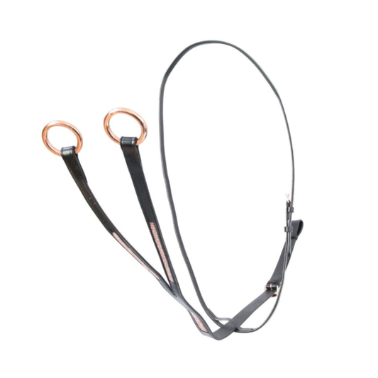 Hy Equestrian Rosciano Rose Gold Martingale