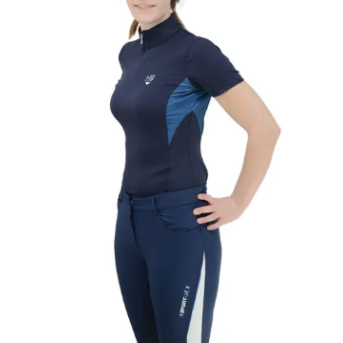 HyFASHION Sport Dynamic Sports Shirt - Navy/Petrol Blue