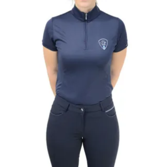 HyRider Signature Sports Shirt - Marine Blue/Teal