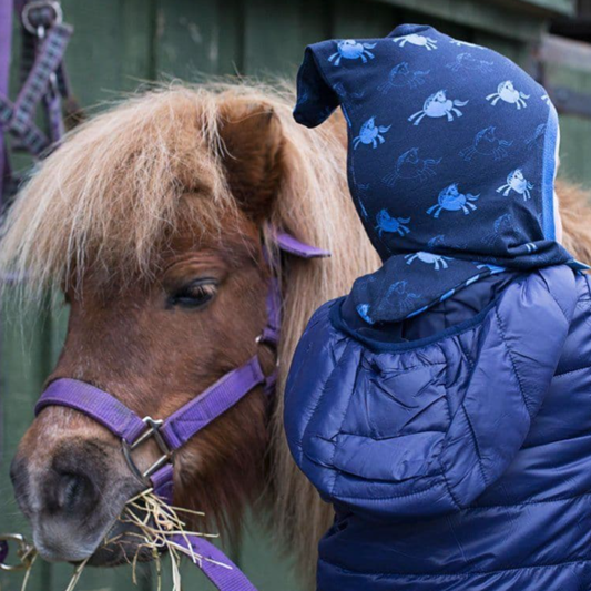 Lucas & Lilli Clip Clop Balaclava - Blue
