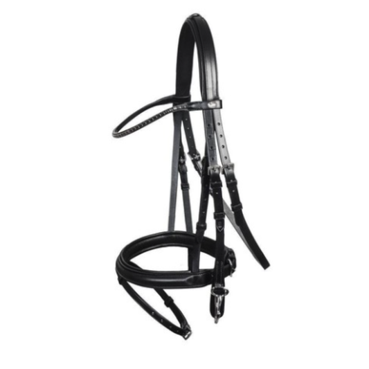 Mackey Classic Hunt Bridle - Black