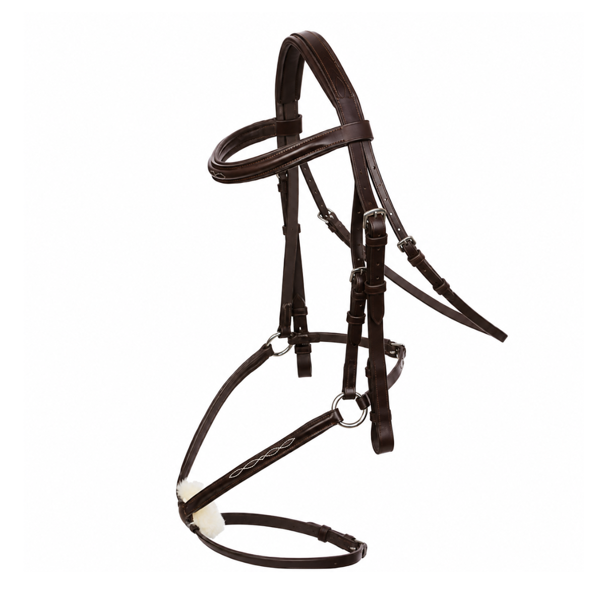 Mackey Mexican Grackle Bridle - Brown