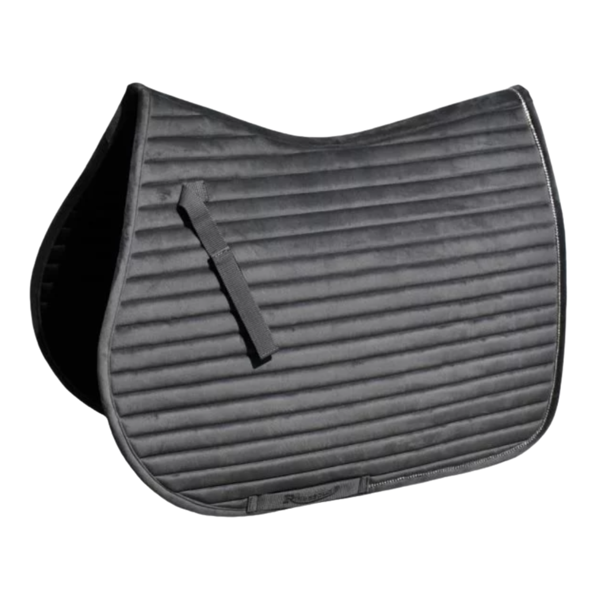 Rhinegold Diamante Channel Quilt GP Saddle Pad