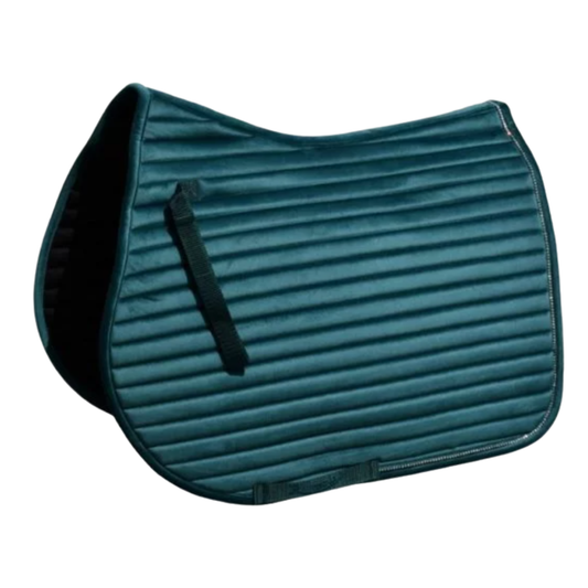 Rhinegold Diamante Channel Quilt GP Saddle Pad