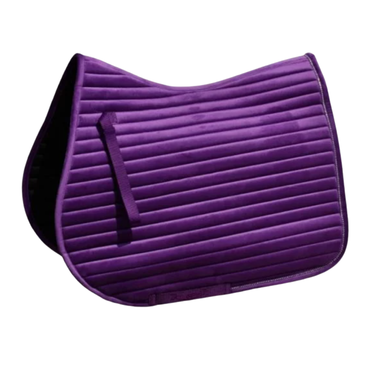 Rhinegold Diamante Channel Quilt GP Saddle Pad