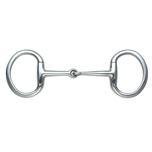 Shires Flat Ring Jointed Eggbutt